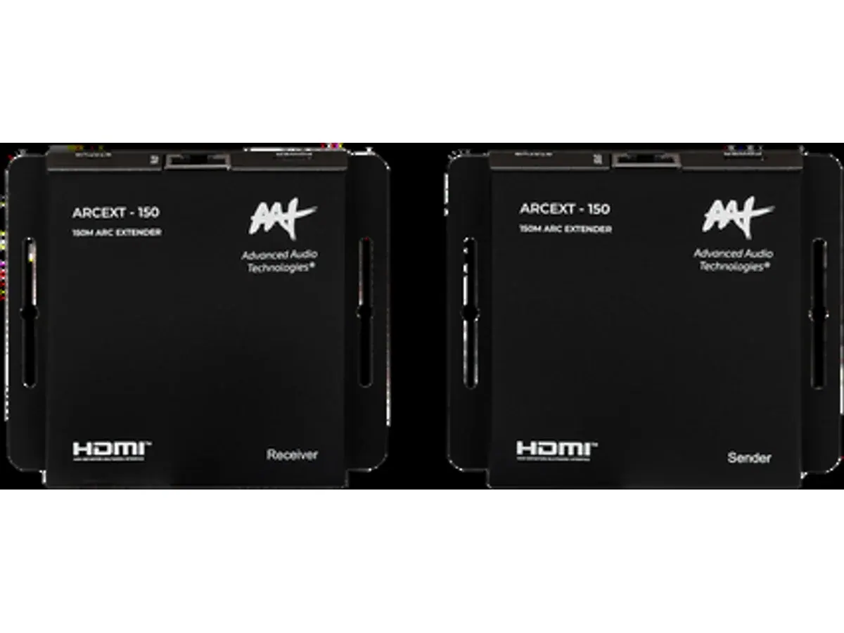 AAT ARCEXT 150 Extensor HDMI ARC por Rede em composição visual do catálogo MyConcert de áudio e automação