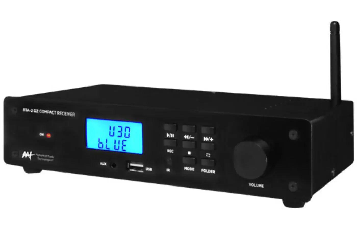 AAT BTA-2 G2 Receiver Bluetooth em composição visual do catálogo MyConcert de áudio e automação