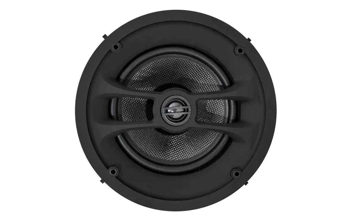 AAT CI8-Q200 Caixa de Embutir Quadrada em composição visual do catálogo MyConcert de áudio e automação