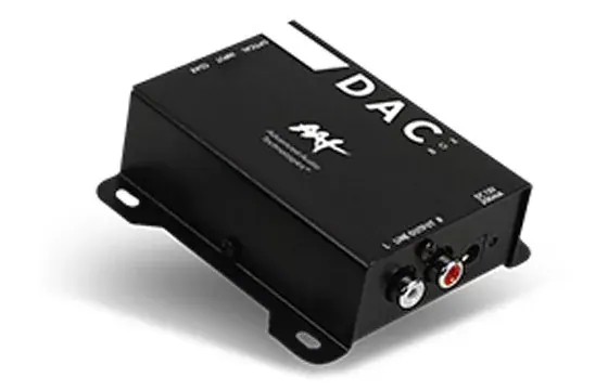 AAT DAC BOX Conversor de Áudio Digital em composição visual do catálogo MyConcert de áudio e automação
