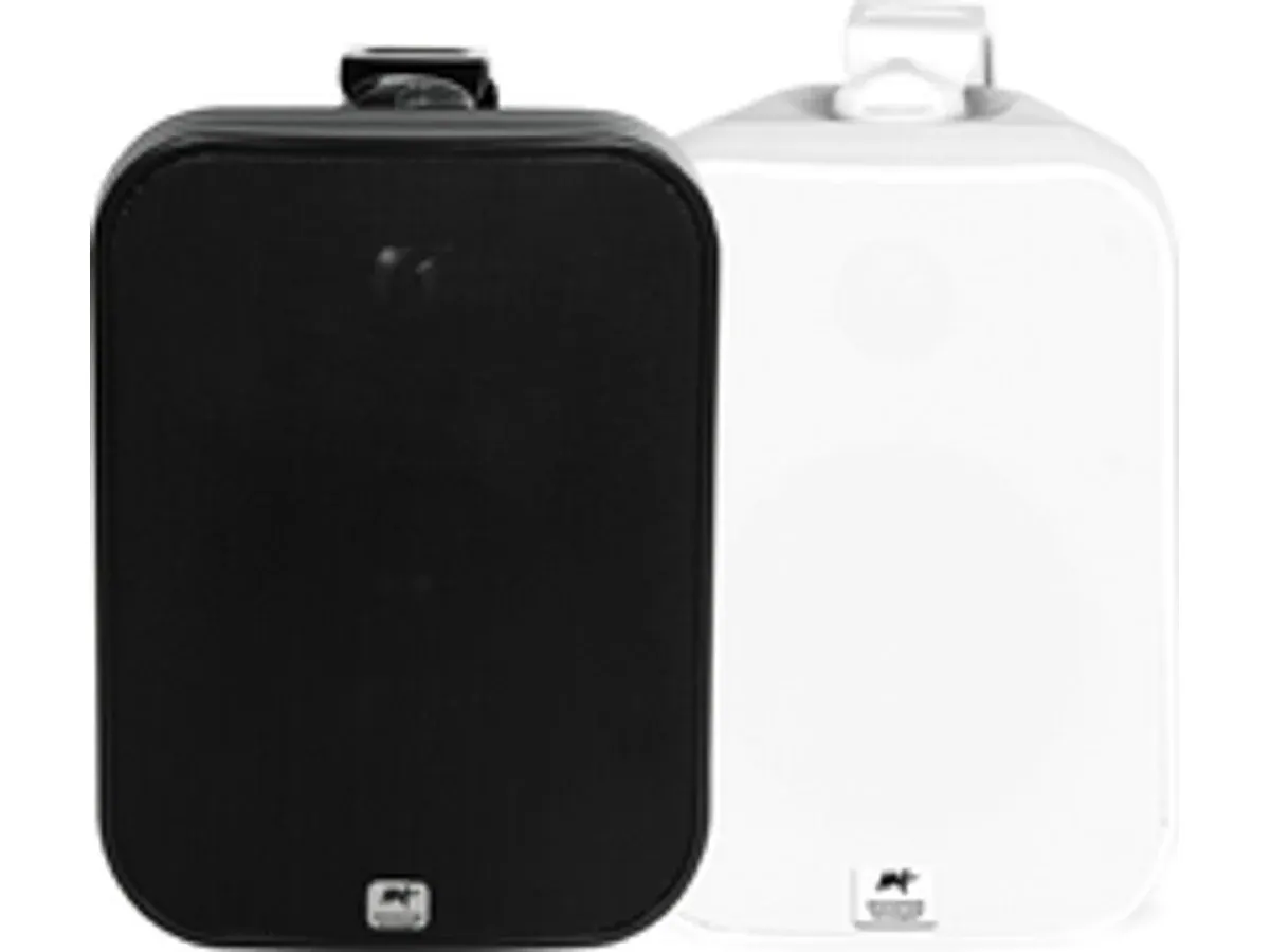 AAT OS-30 Caixa de Som Compacta para Área Externa em composição visual do catálogo MyConcert de áudio e automação