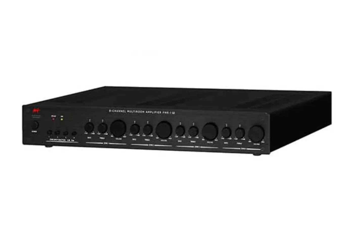 AAT PMR-1 G2 Multiroom 4 Zonas em composição visual do catálogo MyConcert de áudio e automação