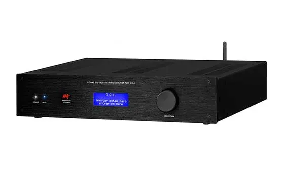 AAT PMR-10 G4 Multiroom com Streamer 6 Zonas em composição visual do catálogo MyConcert de áudio e automação