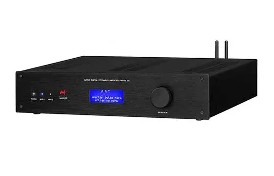 AAT PMR-11 G4 Multiroom com 2 Streamers em composição visual do catálogo MyConcert de áudio e automação
