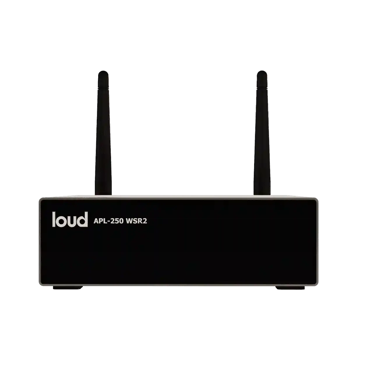 Amplificador Loud Áudio APL 250 WSR 2 em composição visual do catálogo MyConcert de áudio e automação