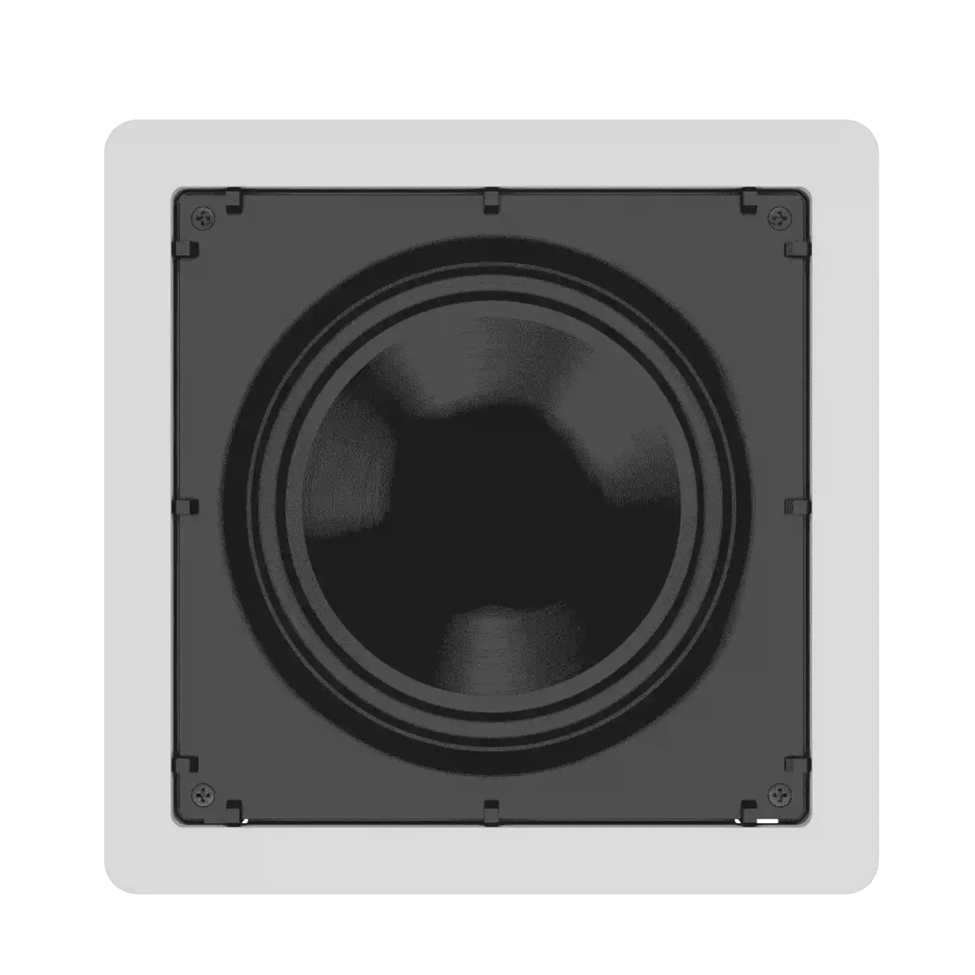 Caixas de Som Loud Áudio SQ6 30 PA TL Quadrada Plana em composição visual do catálogo MyConcert de áudio e automação
