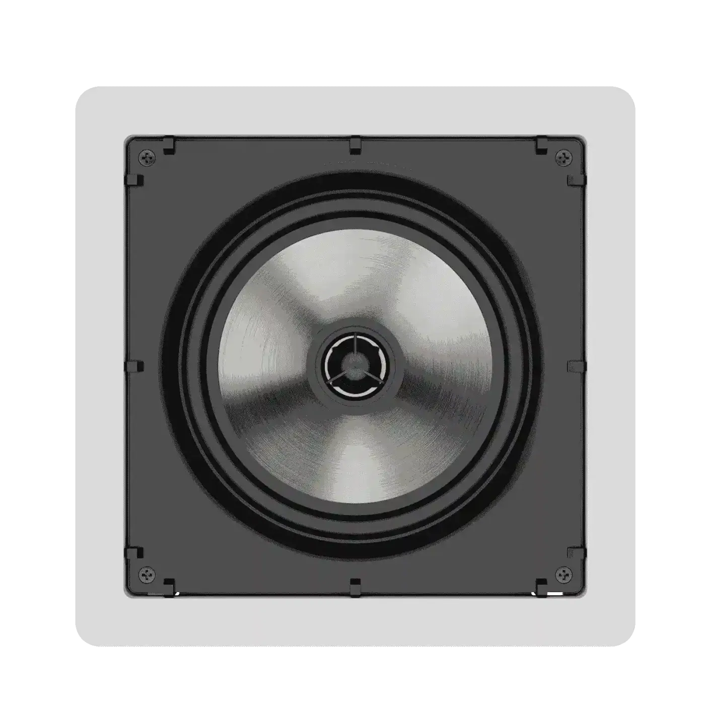 Caixas de Som Loud Áudio SQ6 50 Quadrada Plana em composição visual do catálogo MyConcert de áudio e automação