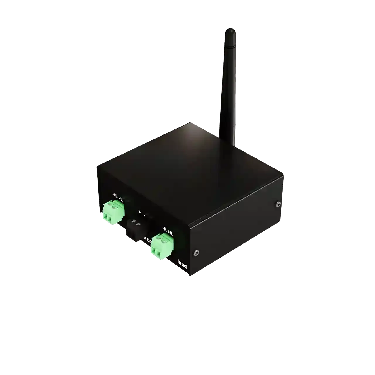 Easy Bluetooth Amplifier Loud Áudio LA-BT-2 em composição visual do catálogo MyConcert de áudio e automação