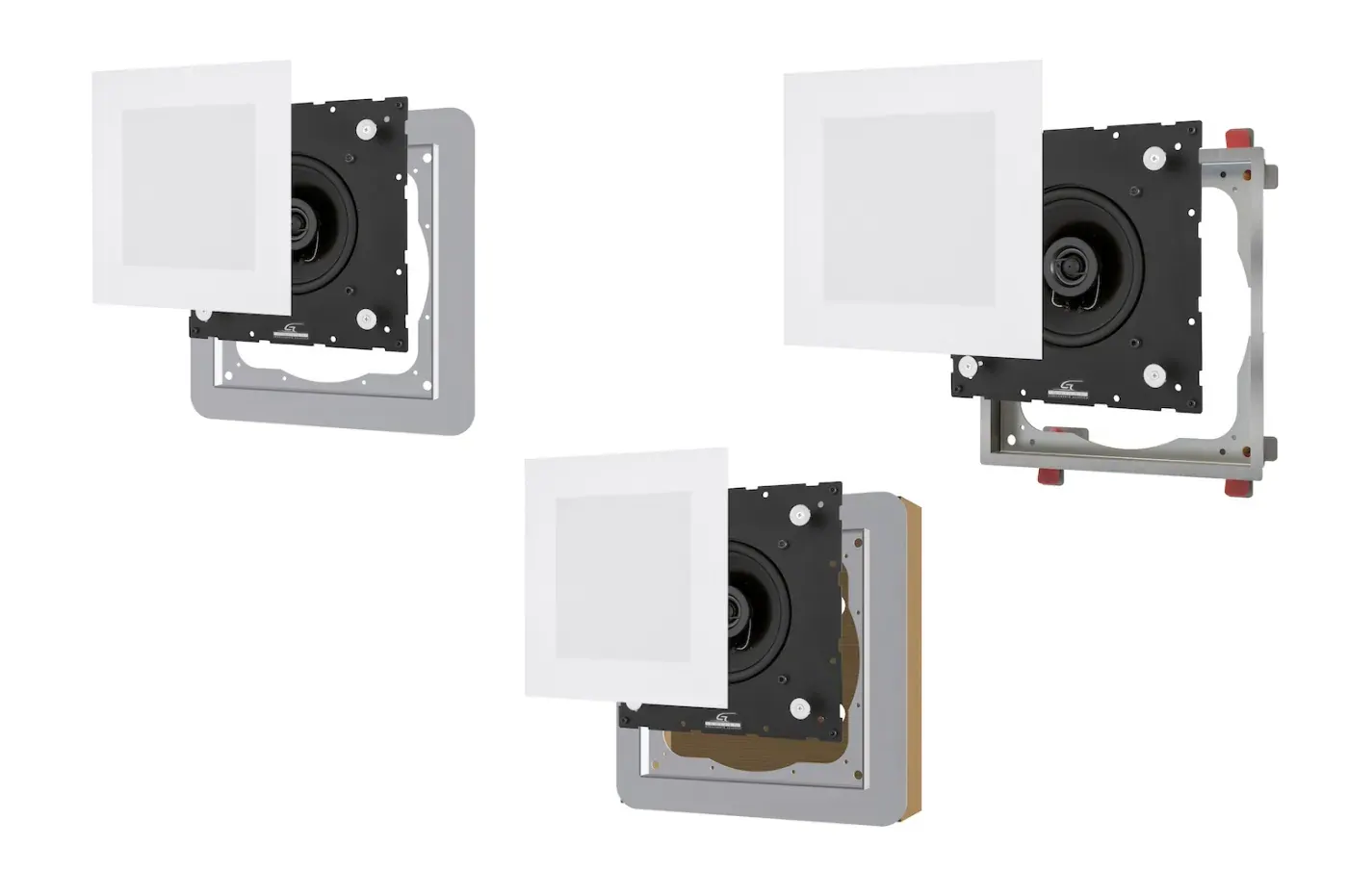 Garvan KR112 Caixa de Embutir para Home Theater em composição visual do catálogo MyConcert de áudio e automação