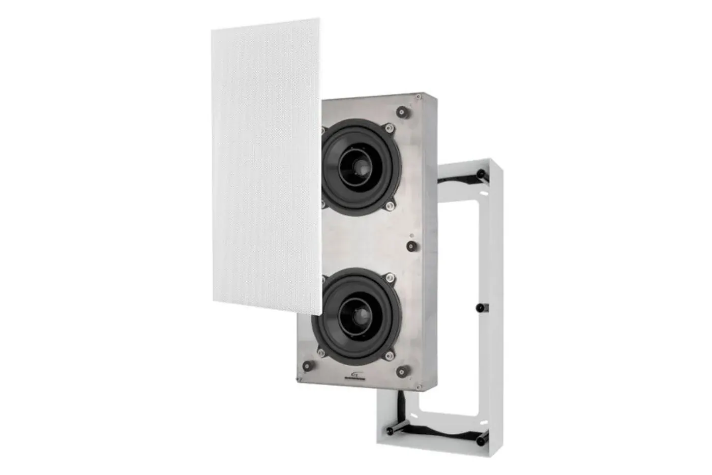 Garvan KW22M Caixa de Áudio Externa em composição visual do catálogo MyConcert de áudio e automação