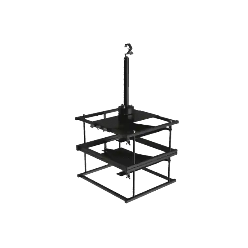 Suporte Estaqueado para Projetor em composição visual do catálogo MyConcert de áudio e automação