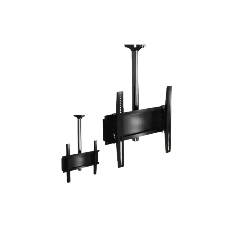 Suporte Teto para TV em composição visual do catálogo MyConcert de áudio e automação