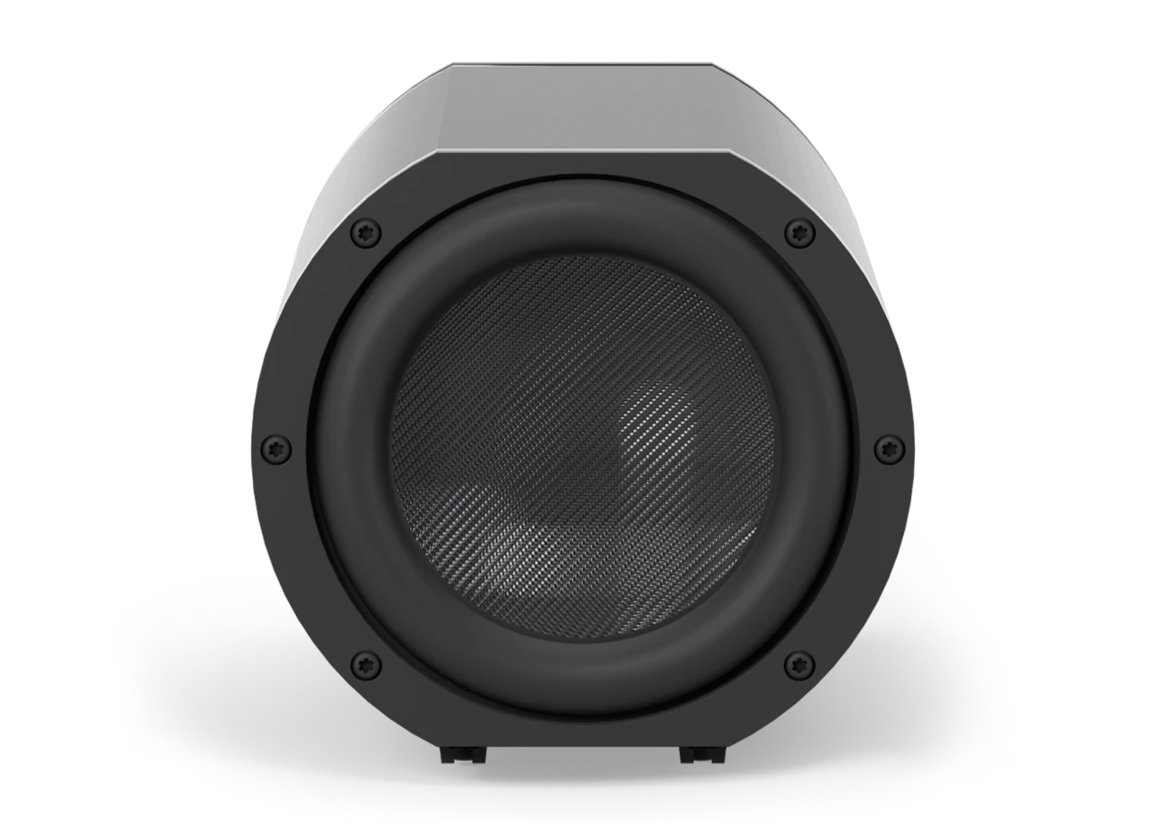 Produto K-array KTR25, subwoofer para reforço de graves, da linha Truffle