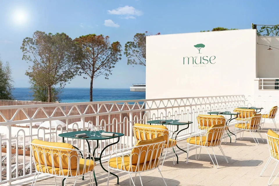 Ambiente do projeto Muse Monte Carlo com áudio K-array aplicado a restaurantes, cafés e experiências gastronômicas em Monte Carlo