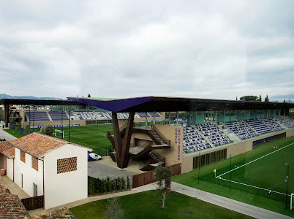 Ambiente do projeto Centro esportivo Viola Park da Fiorentina com áudio K-array aplicado a arenas, estádios e instalações esportivas em Florença