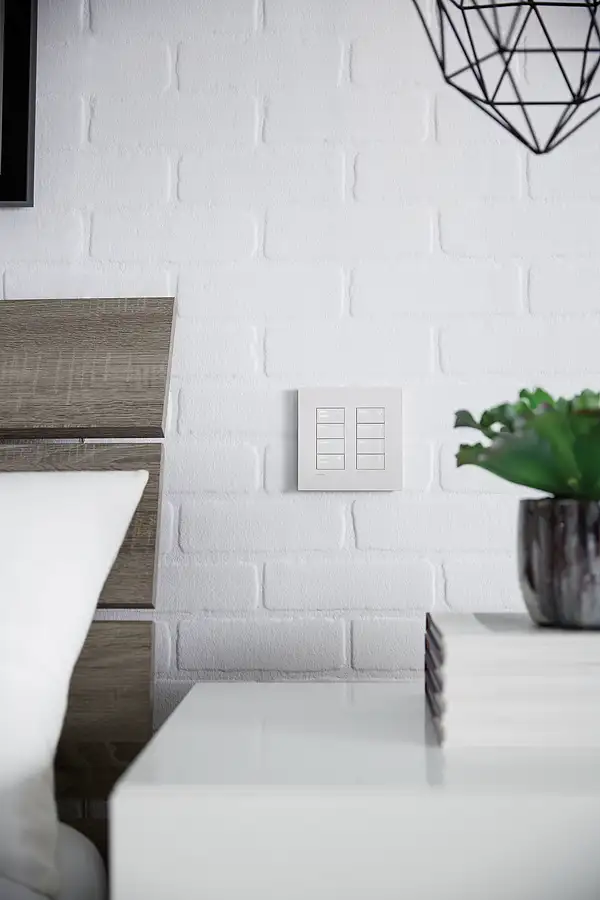 Detalhe de lutron palladiom na linguagem visual MyConcert