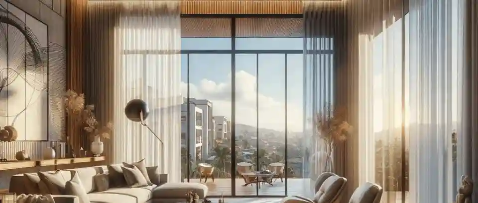 Persianas e cortinas automatizadas em projeto desenvolvido pela MyConcert